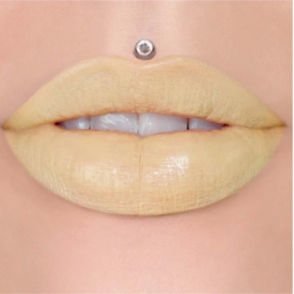 Jeffree Star Velvet Trap Matte Lipstick Easter Sunday Yellow